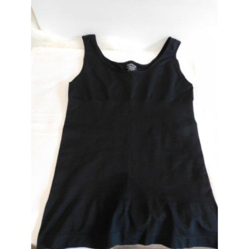 YUMMIE Shapewear Seamless Black Tank size 1X/2X - Picture 2 of 6
